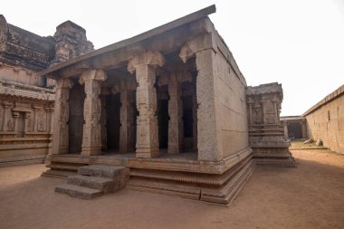 Hazara Rama Tapınağı Hampi Karnataka Hindistan Güzel mimari