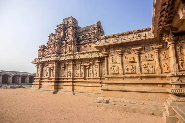 Храм Хазара Рама Хэмпи Карнатака Индия Красивая Архитектура — стоковое фото