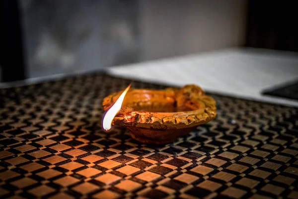 Festival Luzes Diwali Sendo Comemorado — Fotografia de Stock