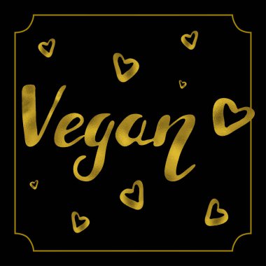 vegan logo kartı.