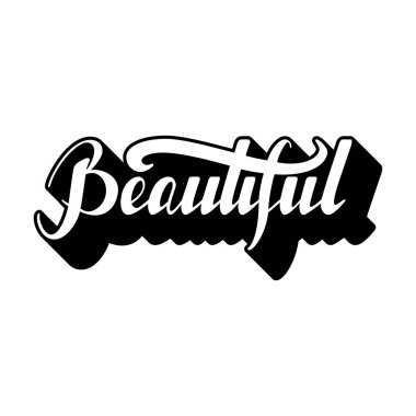 El ile yazılmış modern hat ifade güzel.