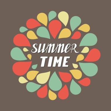 Yaz saati el yazı yazılı