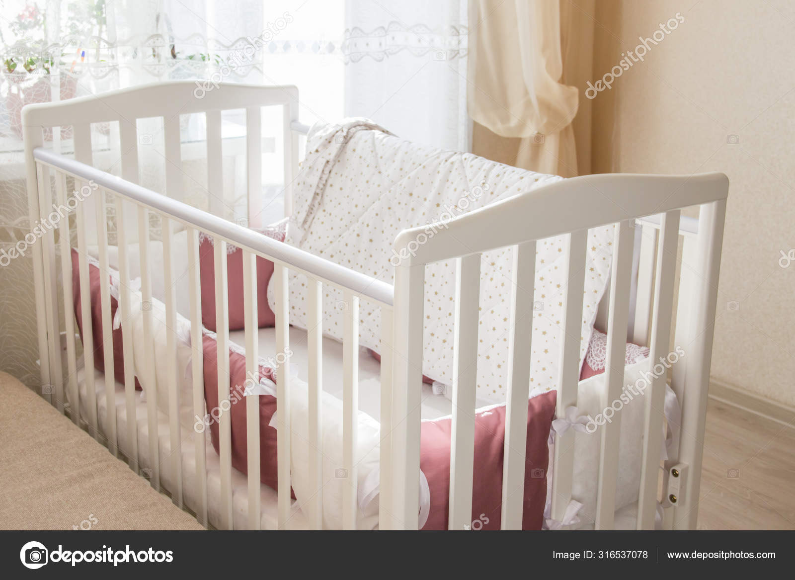 burgundy baby bedding