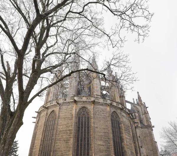 Церковь Святой Барбары в Кутне, Чехия — стоковое фото
