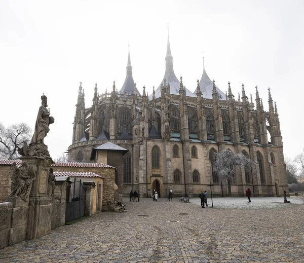 Iglesia de Santa Bárbara en Kutna hora, República Checa —  Fotos de Stock