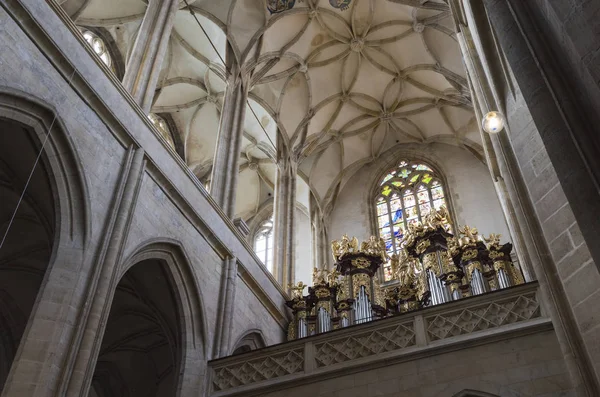 Kutna Hora, República Checa - 31 de diciembre de 2016: Interiores de S — Foto de Stock