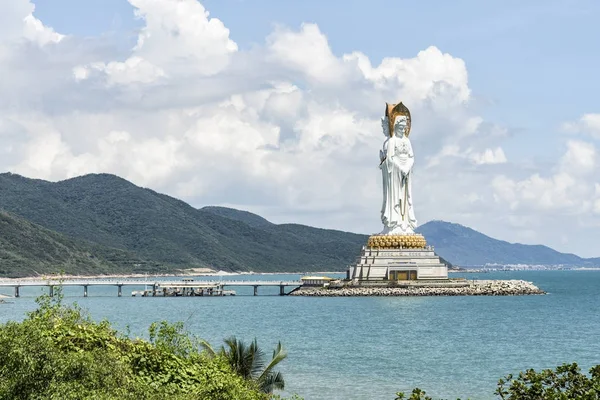 Sanya, Chine, Guanyin de Nanshan Images De Stock Libres De Droits