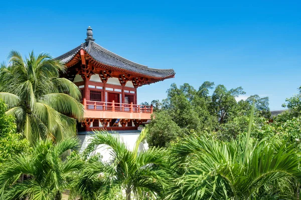 Sanya, Cina, tempio di Guanyin Foto Stock