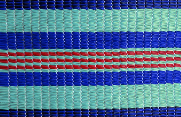 beach rug plastic straight line cyano blue red