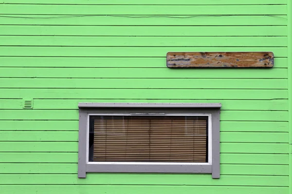 windows venetian blind wooden green wall
