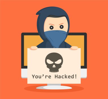 hacker halk uyarı ile