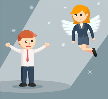 kadın iş angel işadamı ile