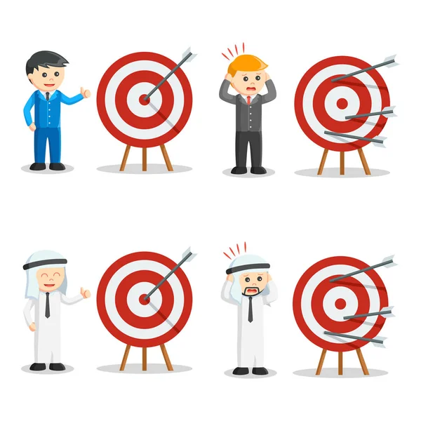 Hedef başarı set ile işadamı