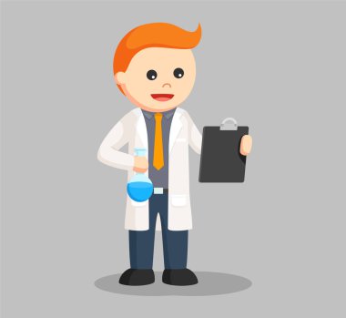 adam bilim adamı onun iş denetimi