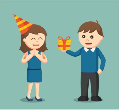 adama veren kız doğum günü hediyesi