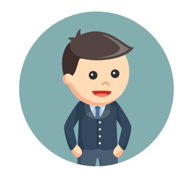 Daire arka plan çocukta iş