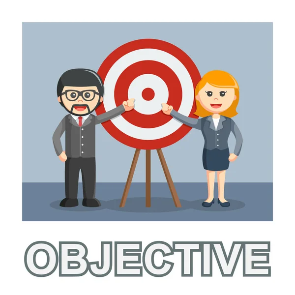 Business Objektiva Foto Textstil — Stock vektor