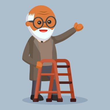 Afrika ihtiyar kamışı yürüme