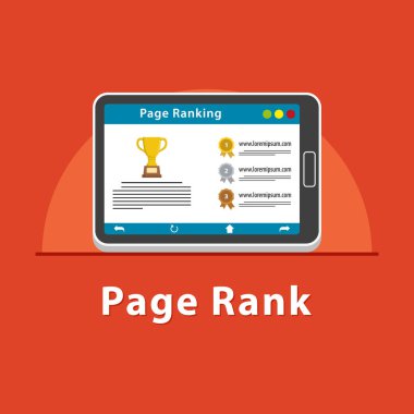 SEO Page rank Tablet