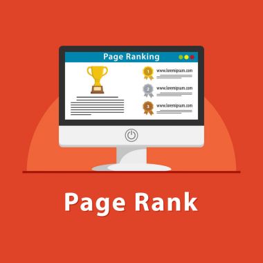 SEO Page rank Pc monitörü olarak