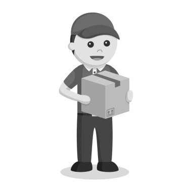 Çağrı Merkezi kadın çapraz işareti siyah beyaz style ile