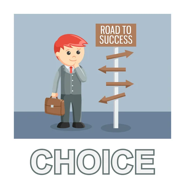 Business Choice Photo Text Style — Stock Vector