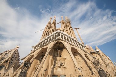 Sagrada Familia Kilisesi, Barcelona - İspanya, Eylül 2016
