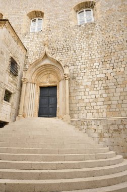 Dominik manastır, Dubrovnik eski şehir, Hırvatistan (tahtlar oyun film sahneleri)