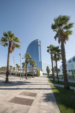 W Hotel, La Barceloneta, Barselona, İspanya, Ekim 2016