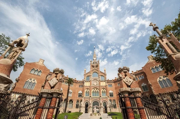 Hospital Sant Pau Barcelona España Septiembre 2016 — Foto de Stock