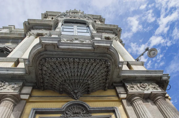 Tarihi bina bağlantı noktası de Barcelona, Barselona, İspanya, Ekim 2016