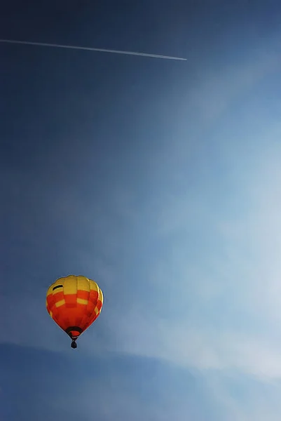 Ballon Air Chaud Dans Air — Photo