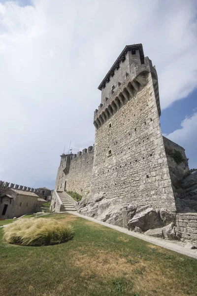 San Marino Junio 2017 Castillo San Marino — Foto de Stock