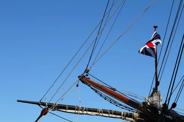 Tall ships bogspröt och rigg — Stockfoto