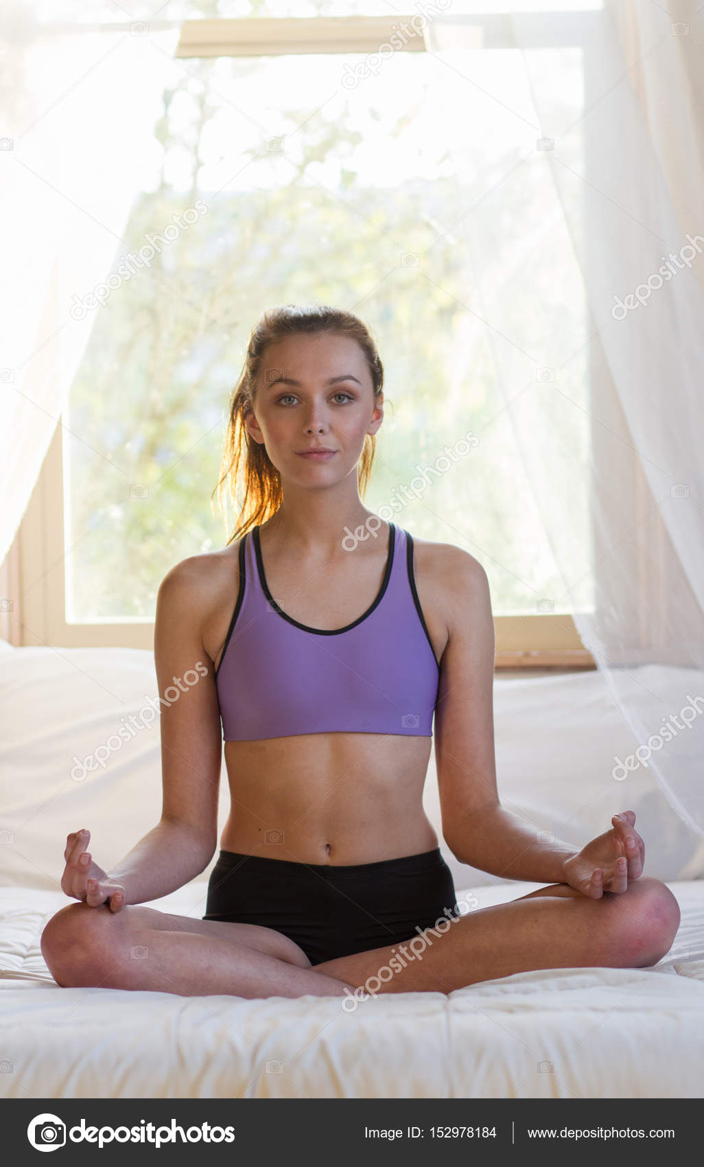 wearing a sports bra to bed