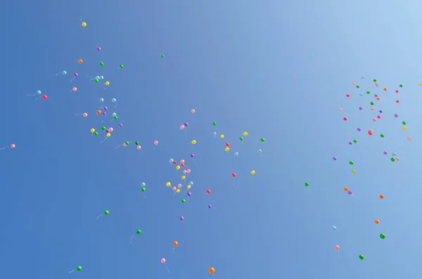 Αερόστατο στον ουρανό — Φωτογραφία Αρχείου