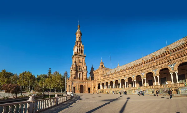 Plaza de Espana van Sevilla — Stockfoto