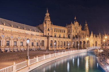 Sevilla 'nın Espana Meydanı