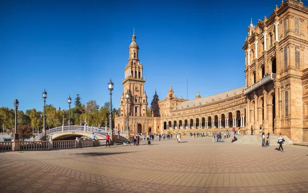 Plaza de Espana w Sewilli — Zdjęcie stockowe