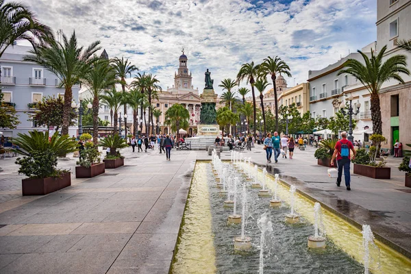 Ciudad de Cádiz en Andalucía — Foto de Stock