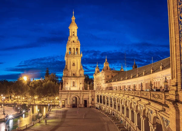 Plaza de Espana de Sevilha — Fotografia de Stock