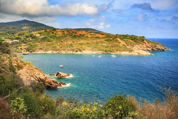 Plaża na wyspie Elba — Zdjęcie stockowe