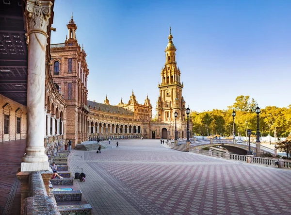 Plaza de Espana of Sevilla — Stock Photo, Image