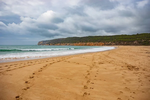 Atlantické pobřeží mezi Trafalgarem a Barbatem — Stock fotografie