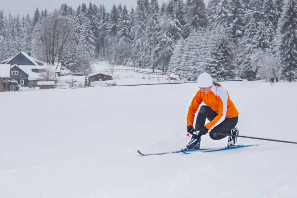 Biegi narciarskie — Zdjęcie stockowe