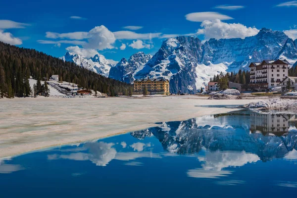 Lago di Misurina in Alto Adige — Foto Stock