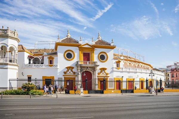 Plaza de toros de la Real Maestranza de Caballeria de Sevilla — Stockfoto