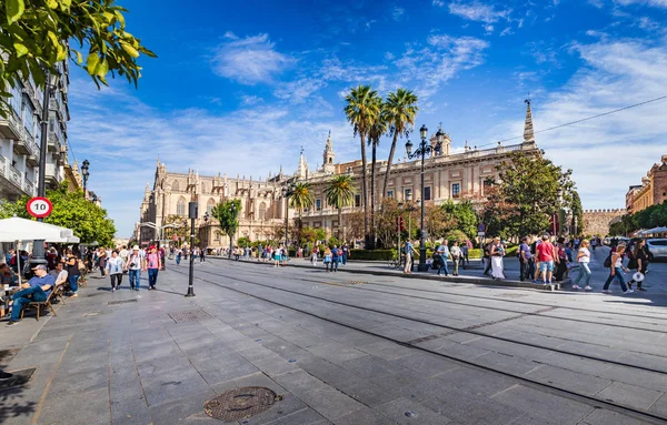 Sevilla ciudad en Andalucía — Foto de Stock