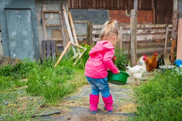 Dcera farmáře — Stock fotografie