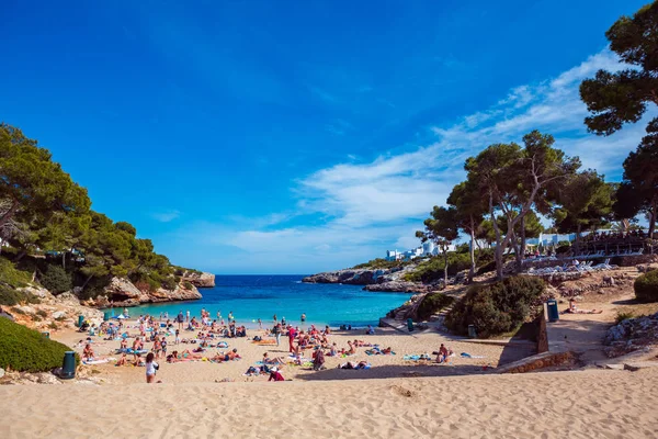 De baai van Cala Gran op Mallorca — Stockfoto